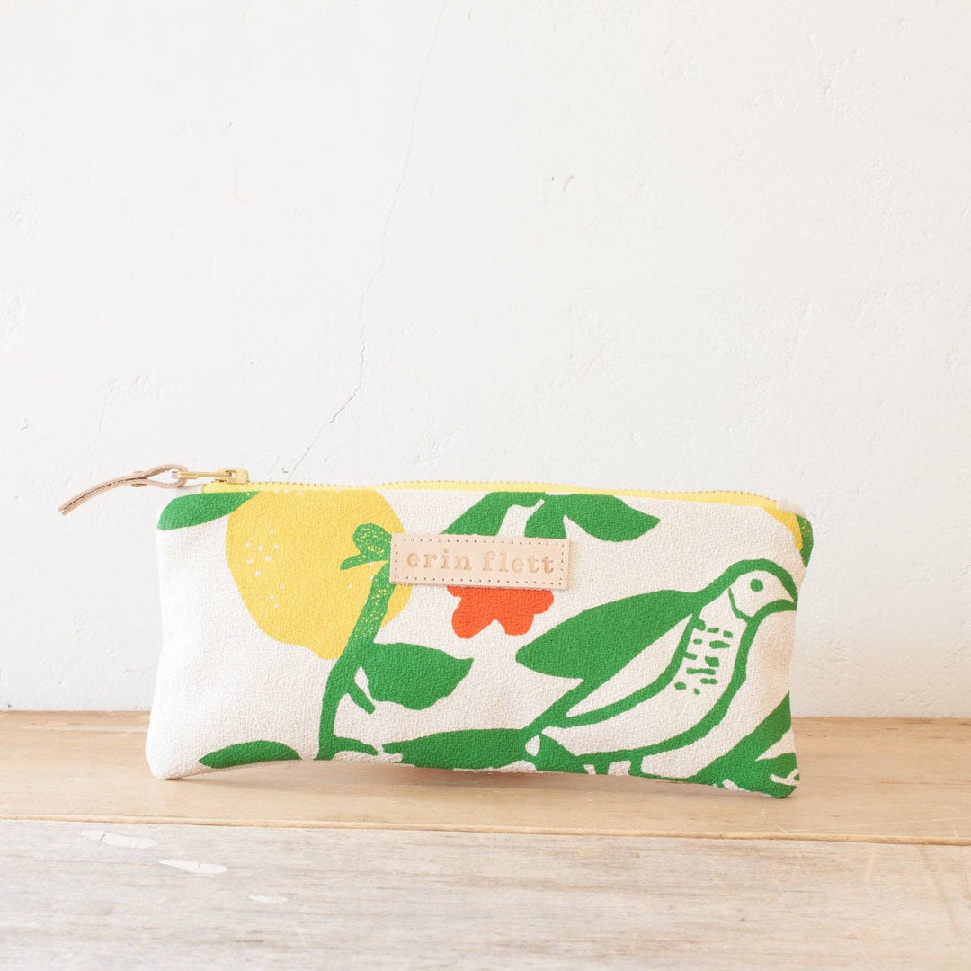 Kelly Lemon Tree Pencil Bag