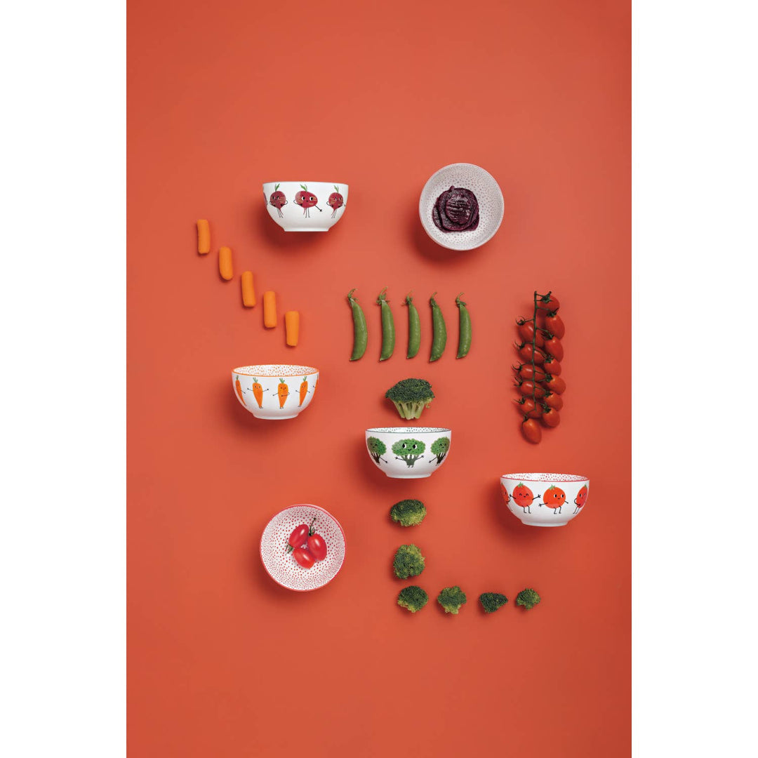 Funny Food Bowls Set of 4