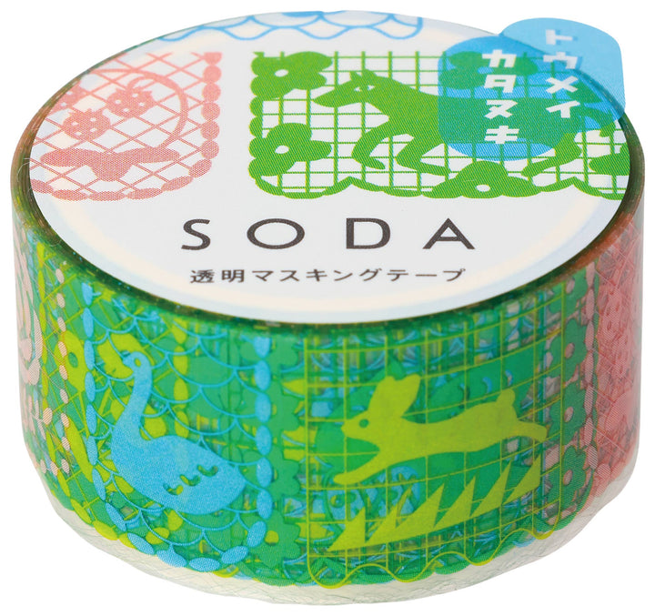 SODA Transparent Masking Tape