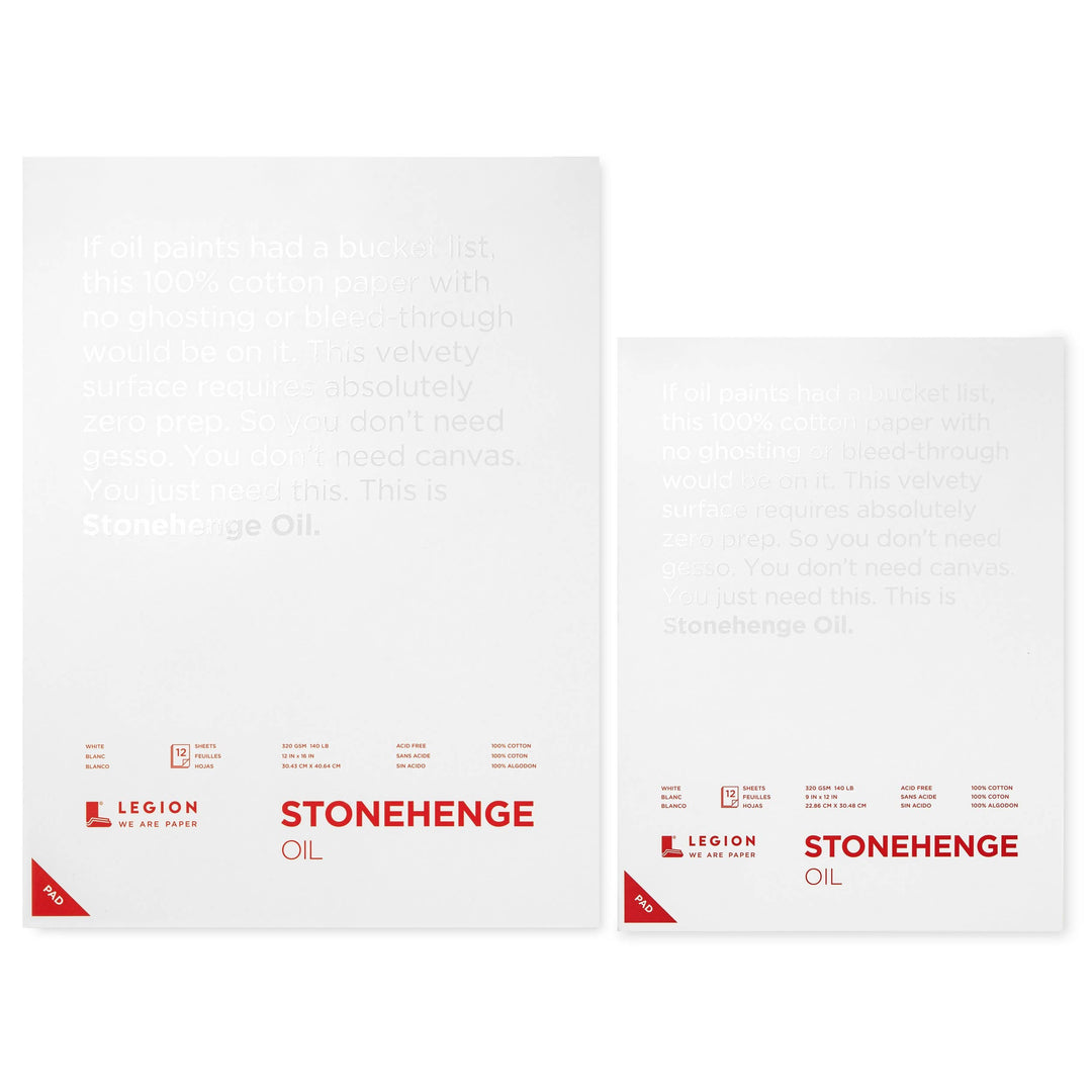 Stonehenge Oil Paper Pad