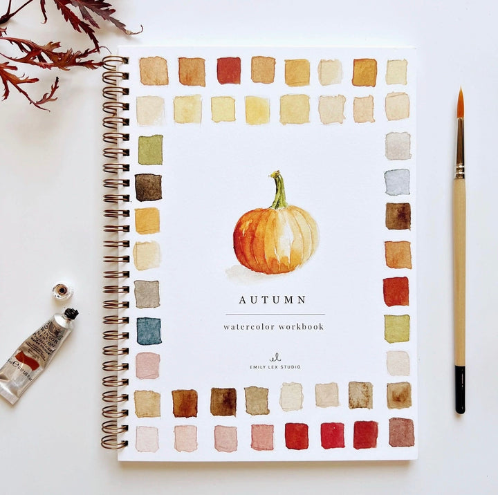 Autumn Watercolor Workbook
