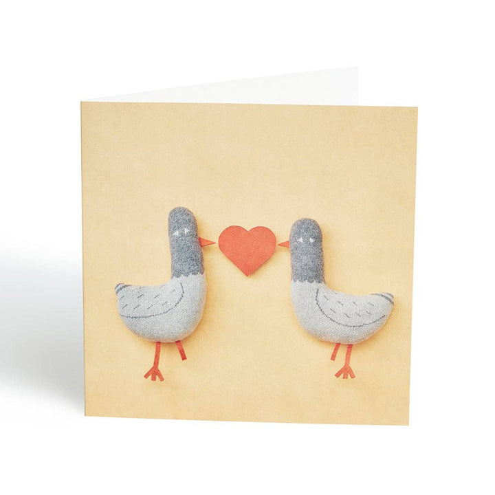 Pigeons Love Card