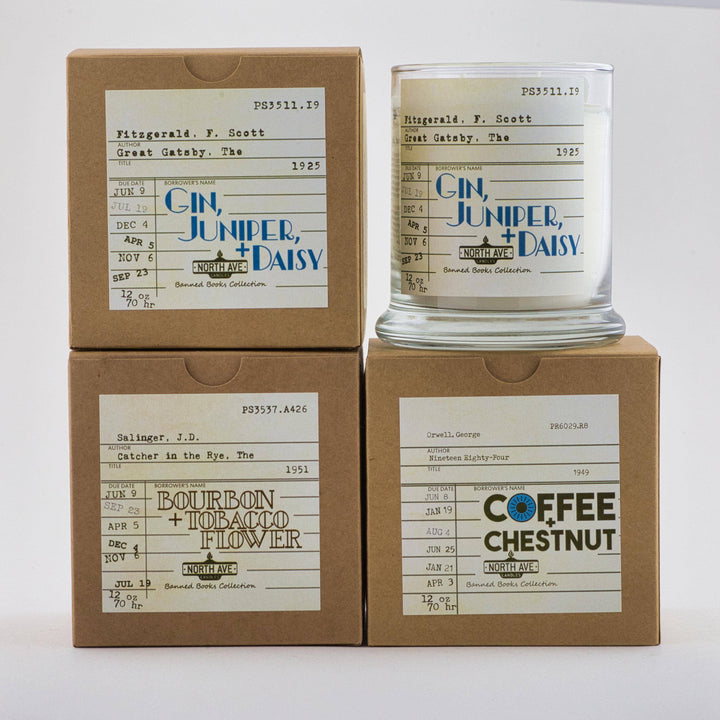 Banned Book Candle / George Orwell 1984