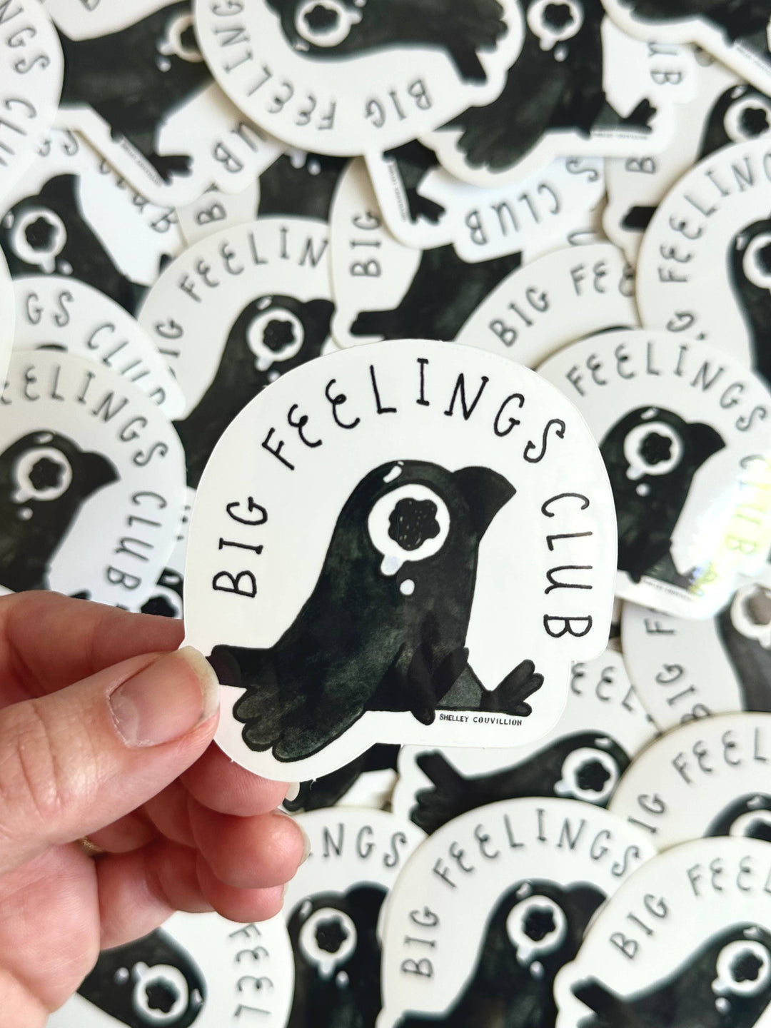Big Feelings Club Sticker