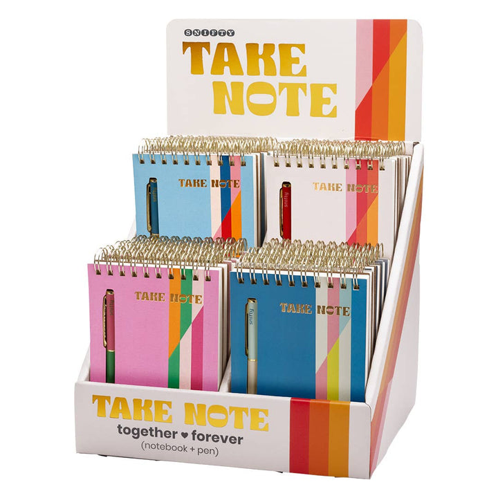 TAKE NOTE NOTEBOOK + PEN SET