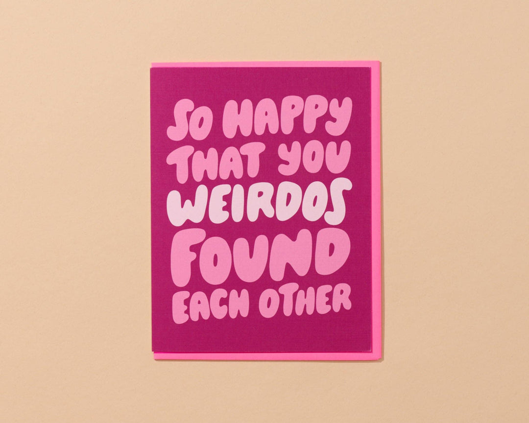 Wedding &amp; Anniversary Card—Weirdos