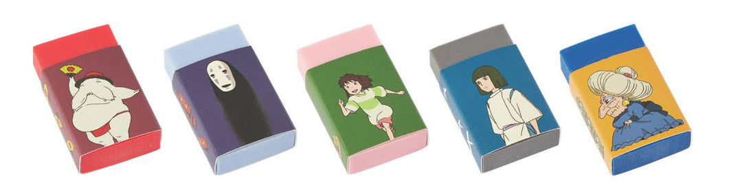 Spirited Away Eraser Set