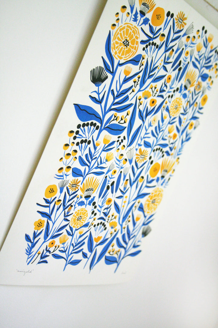 Marigold Print