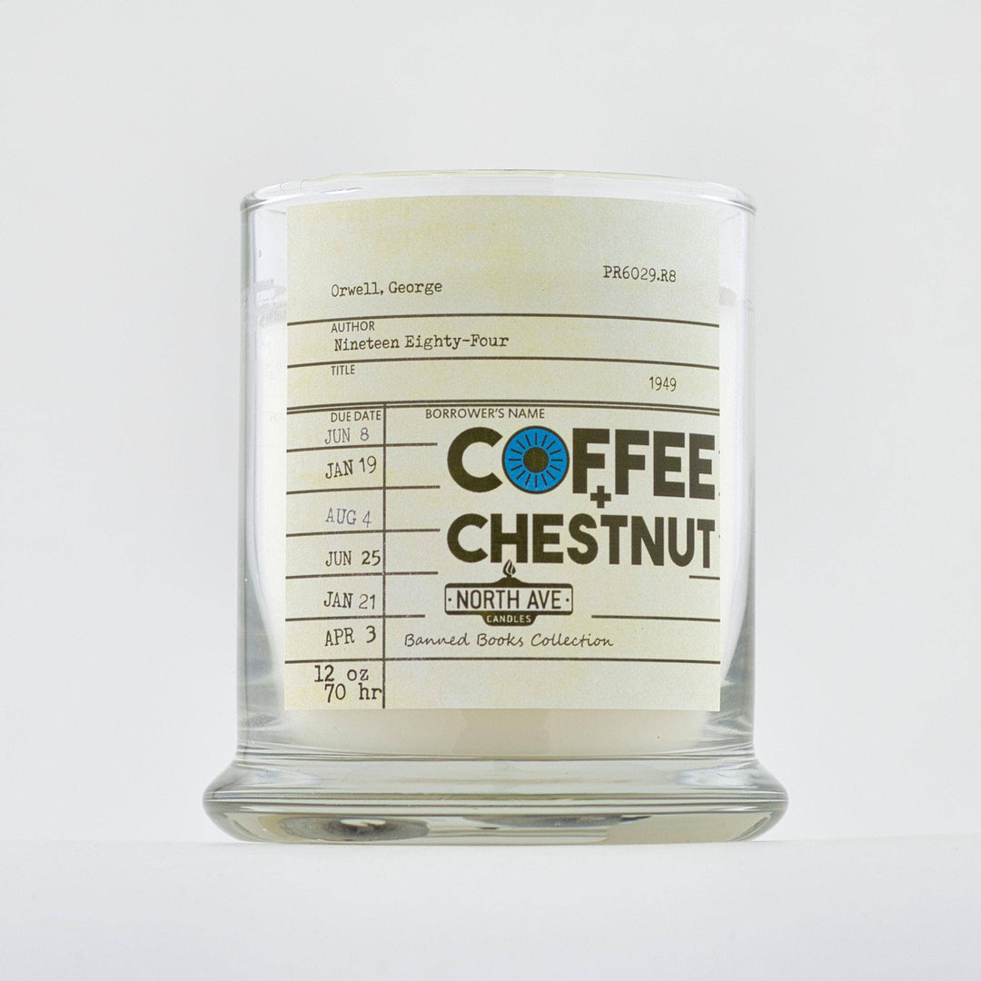 Banned Book Candle / George Orwell 1984