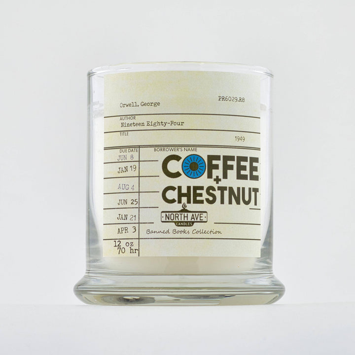 Banned Book Candle / George Orwell 1984