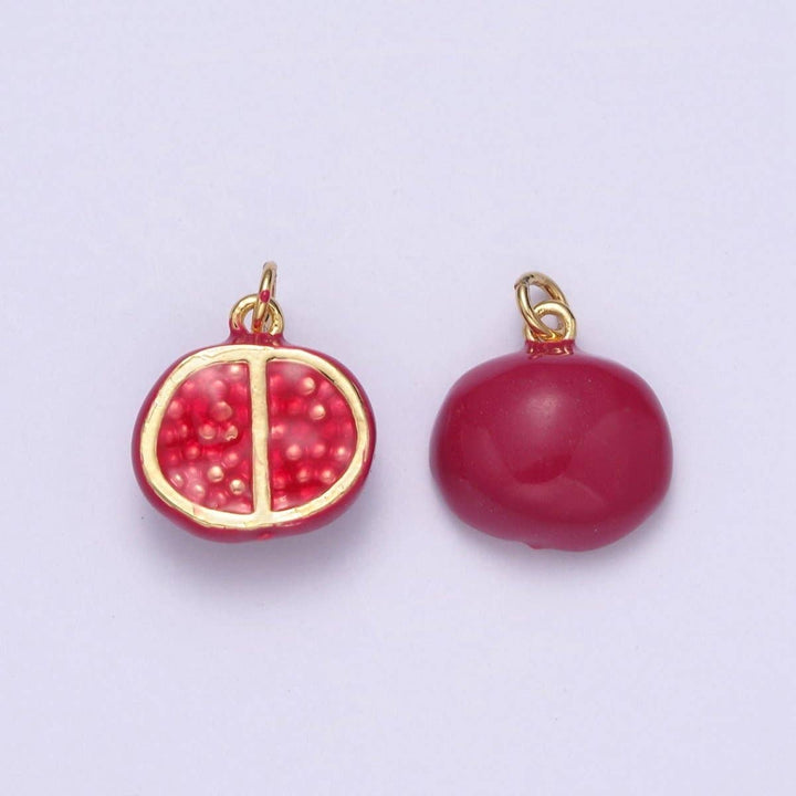 Dainty Pomegranate Charm