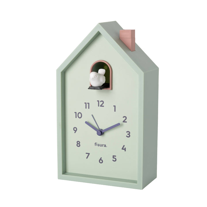 Mint Cuckoo House Alarm Clock