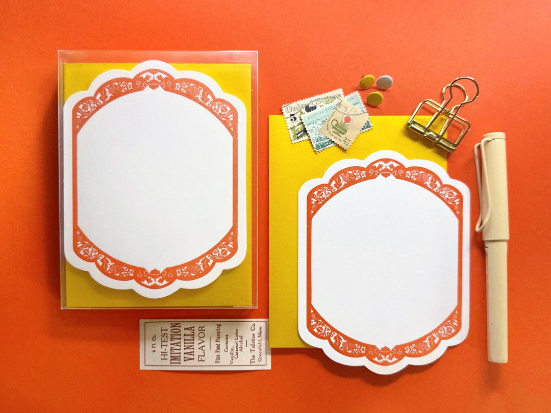 Fall Autumn Holiday Flat Note Cards