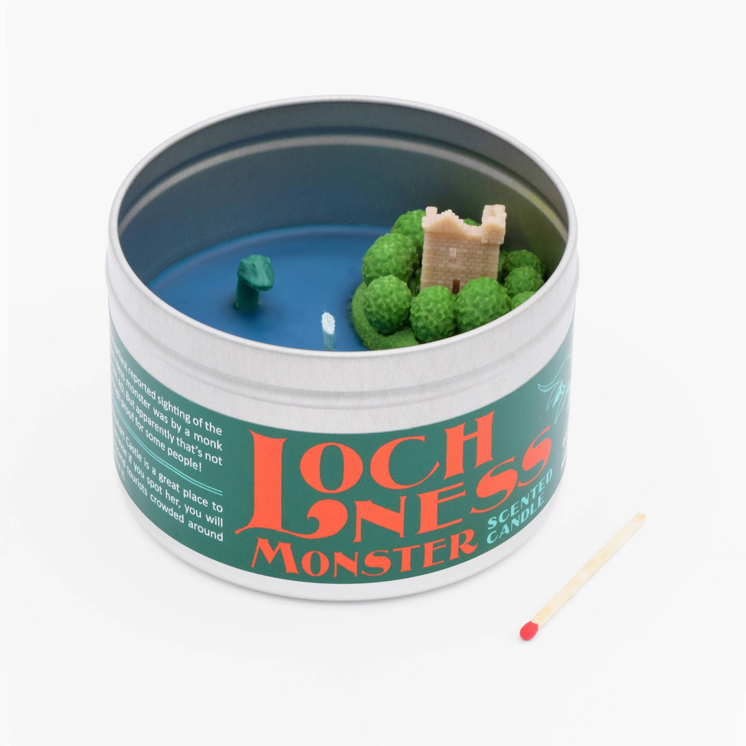 Loch Ness Monster Scented Candle