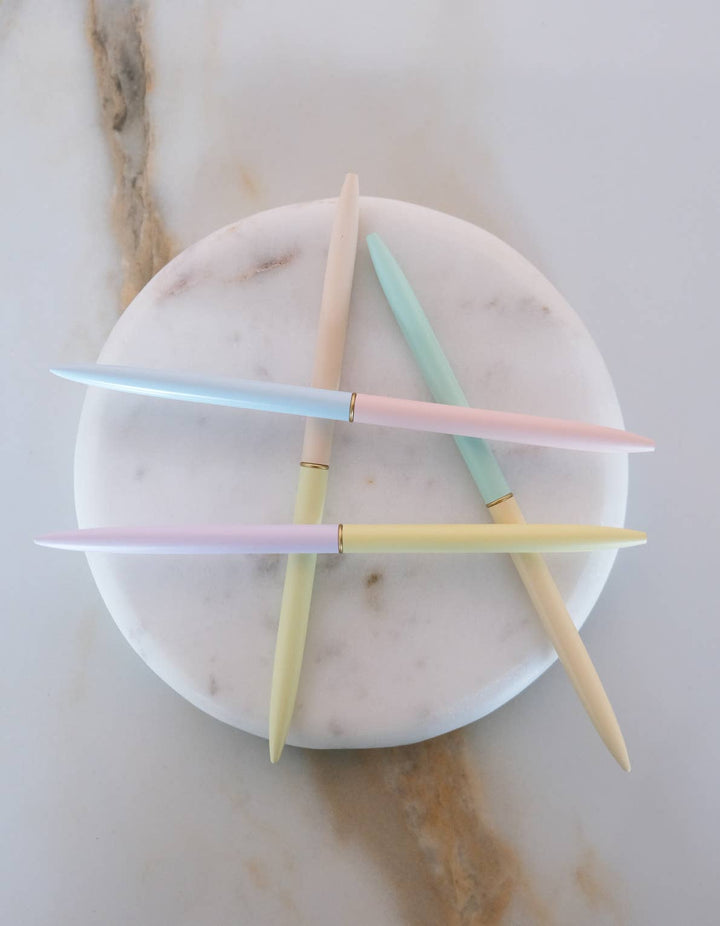 Slim Pen Set of Four | Duo-Tone Pastels