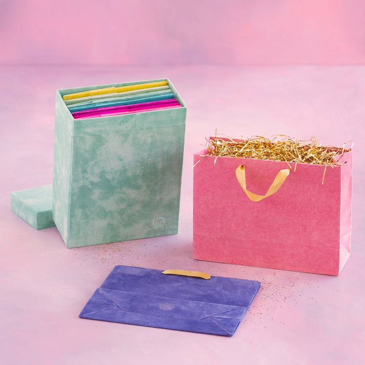 Glitterville Patisserie Large Flocked Bags