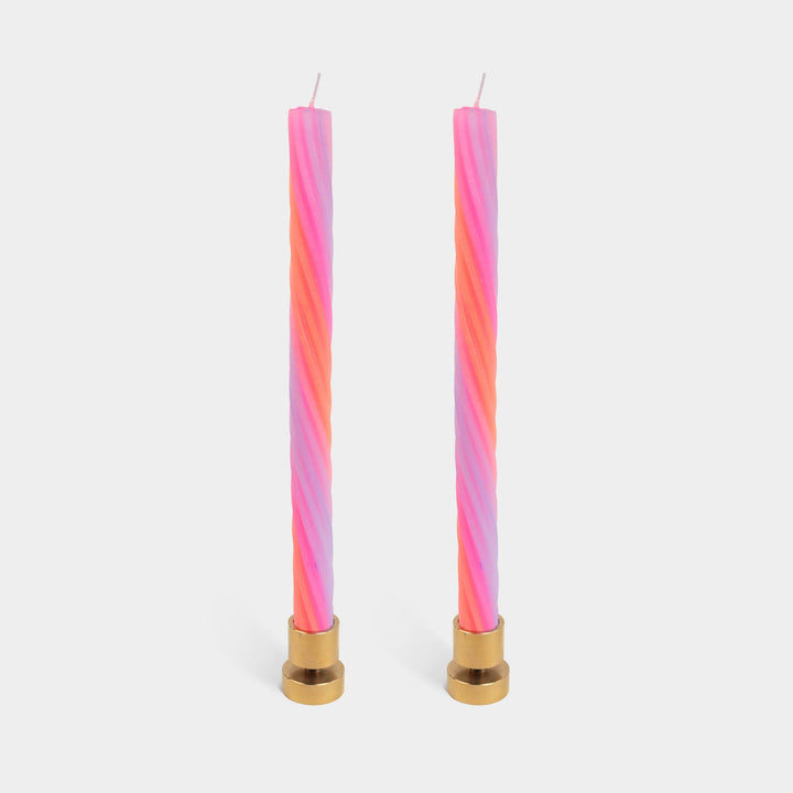 Rope Candles - Orange (2 Pack)