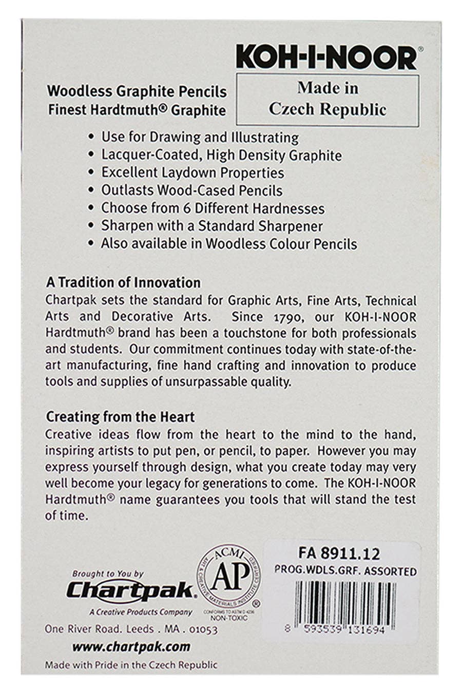 Koh-I-Noor® Progresso® Woodless Graphite Pencils