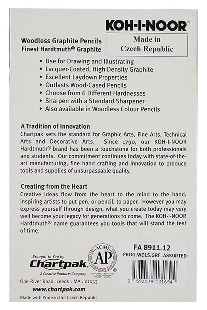 Koh-I-Noor® Progresso® Woodless Graphite Pencils