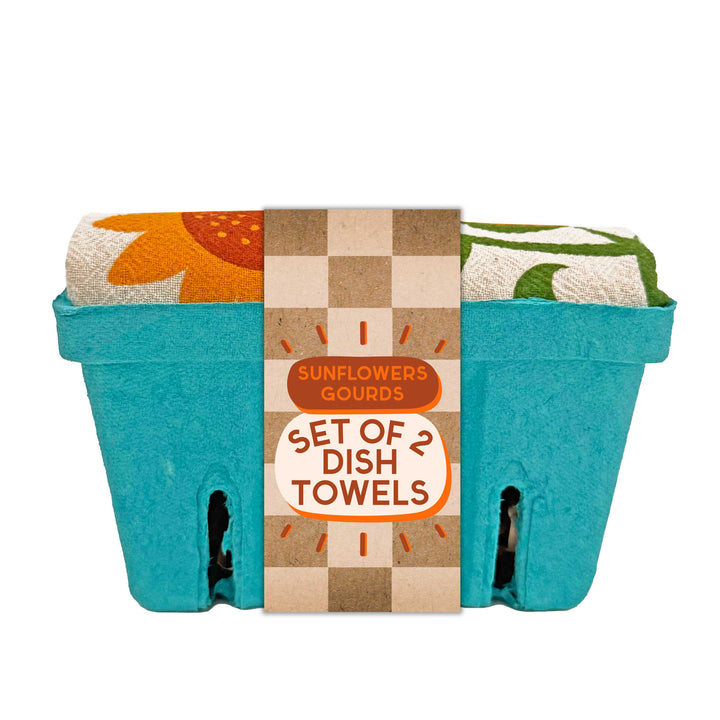 HAPPY HARVEST - Tea Towel Set of 2