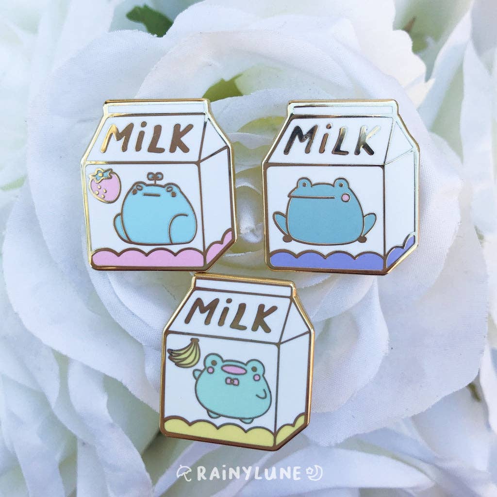 Frog Milk Pins