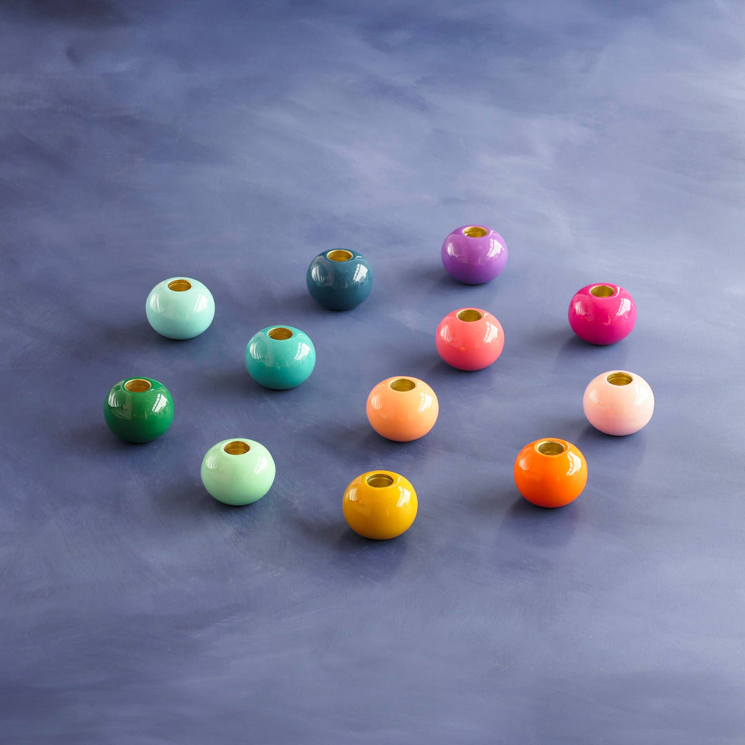 Glitterville Ball Candle Holder