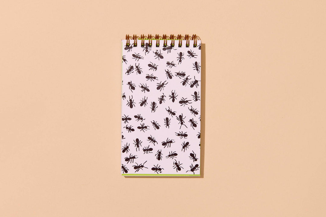 Small Spiral Notebook—Ants