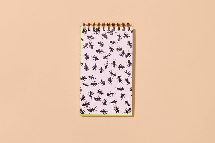 Small Spiral Notebook—Ants