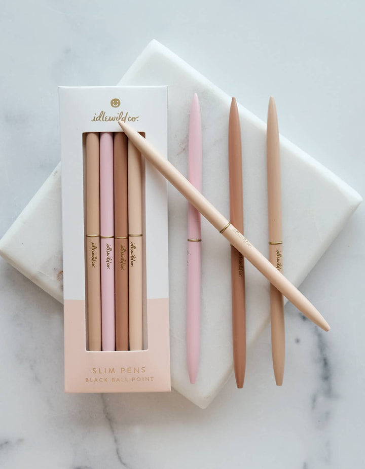 Slim Pen Set of Four | Spectrum Nude Blush