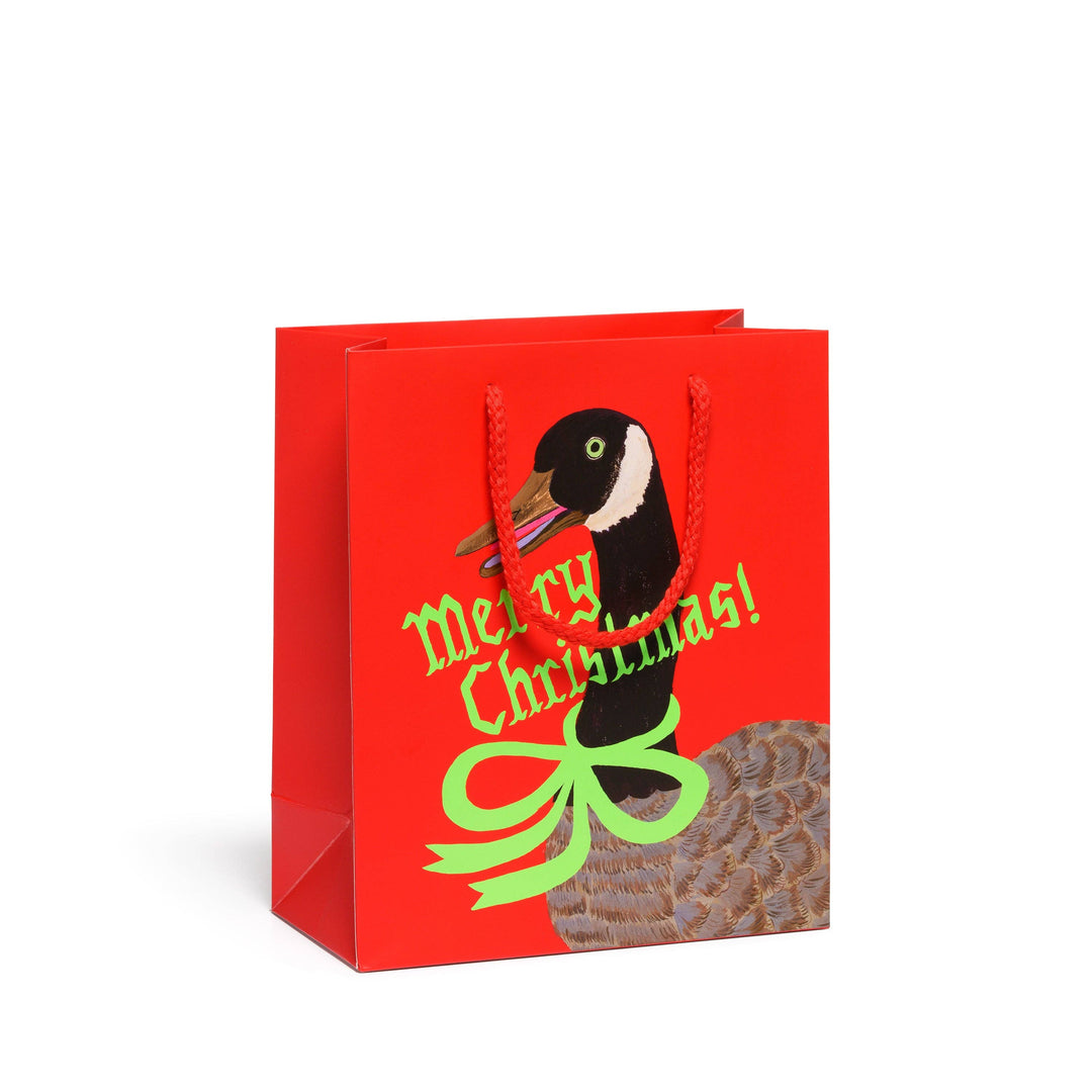 Christmas Goose Gift Bag