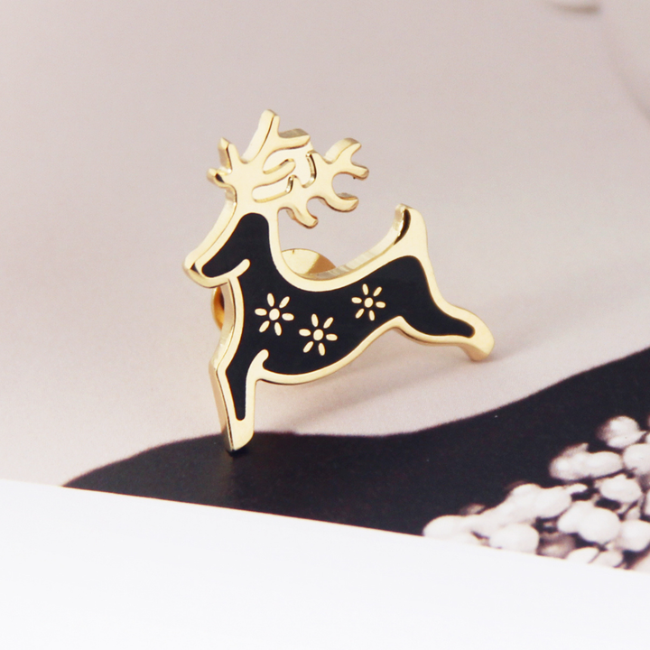 Fanli Enamel Pin "Moose"