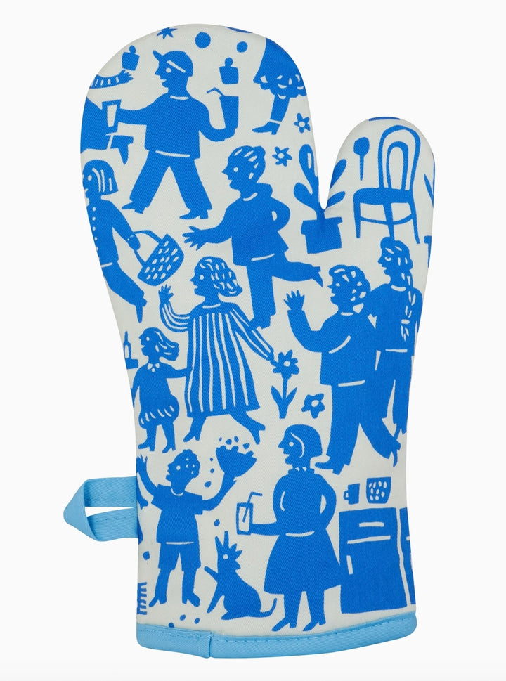 Party In The Kitchen Oven Mitt