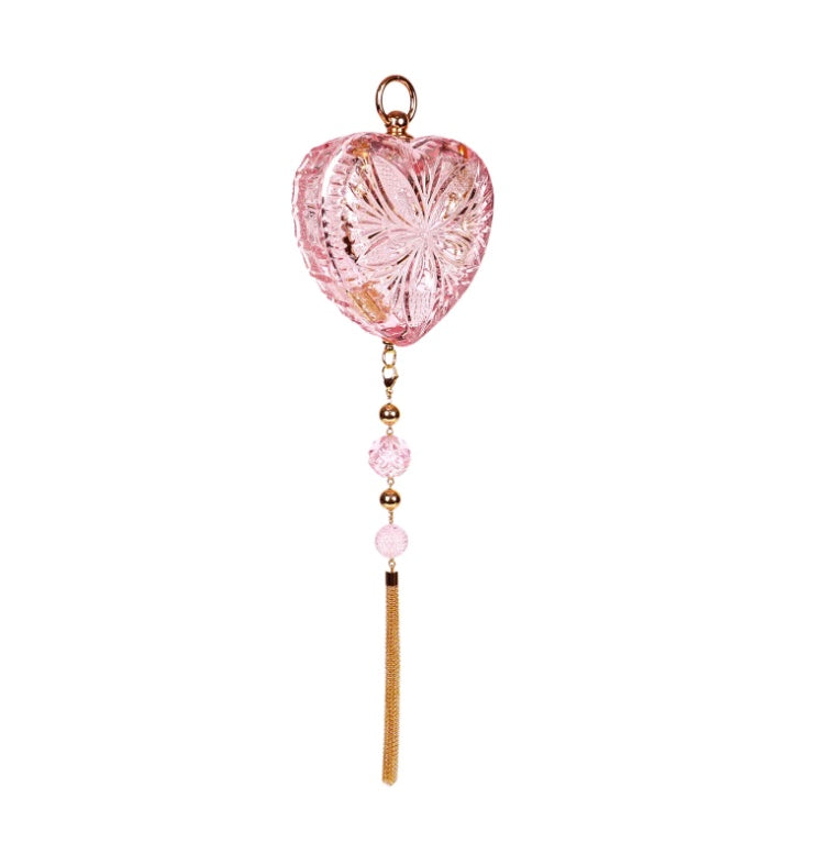 Amour Heart Clutch Rosé