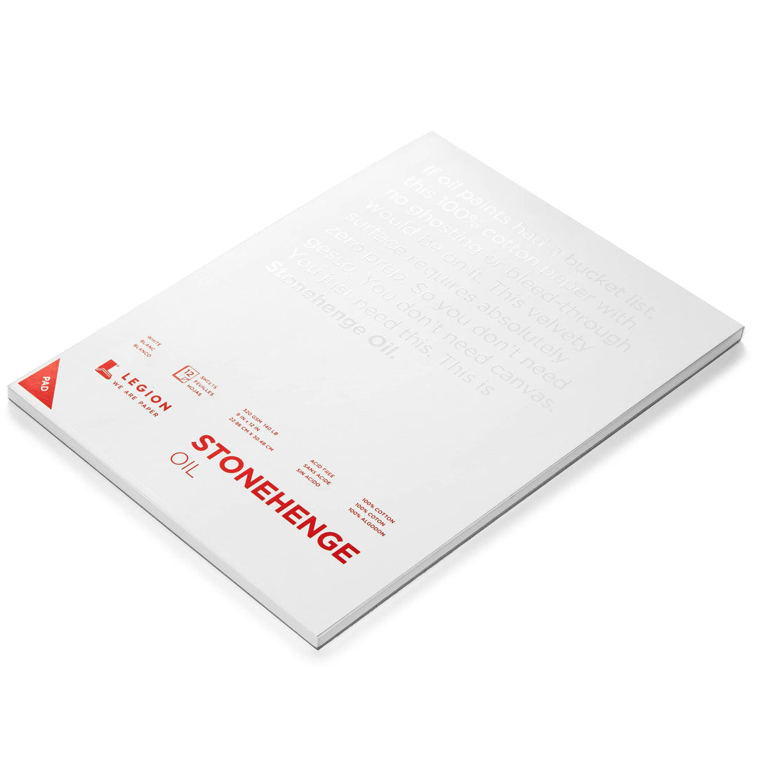 Stonehenge Oil Paper Pad