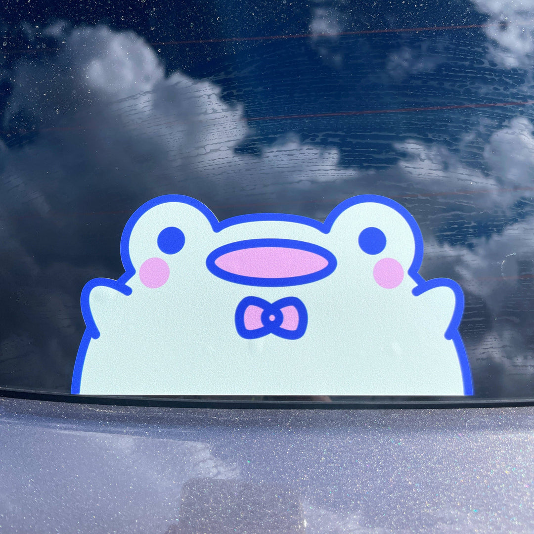 Friend the Frog Car Sticker