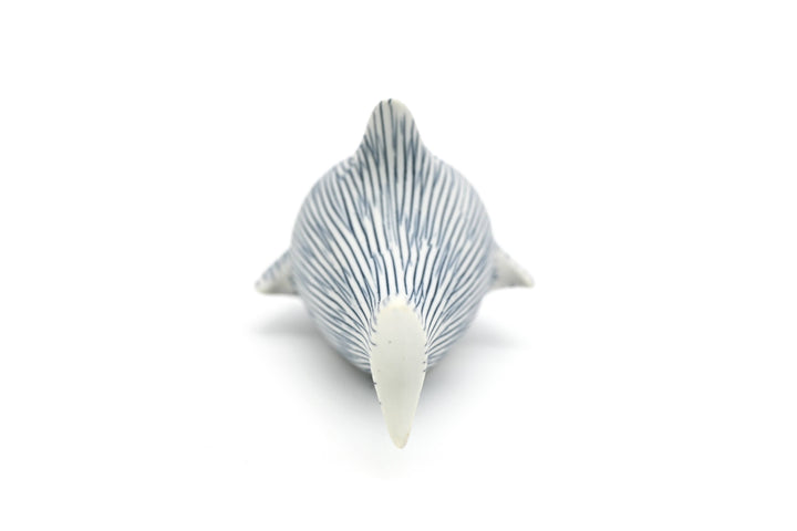 Handcrafted Mini Shark Blue Stripe
