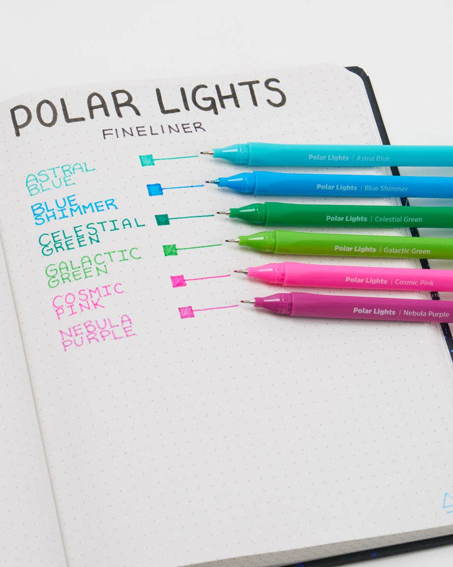 Polar Lights Fineliner Pens
