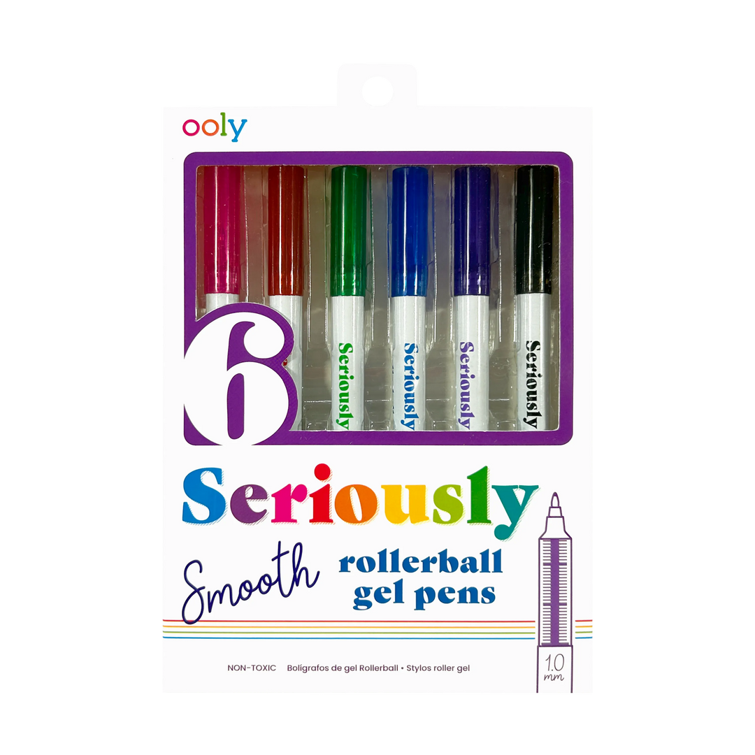 Seriously: Smooth Rollerball Gel Pens
