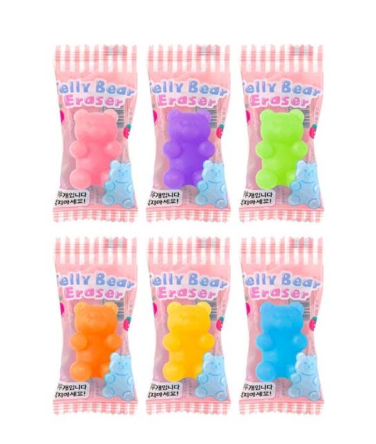 Jelly Bear Eraser