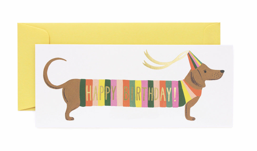 Hot Dog No. 10 Card