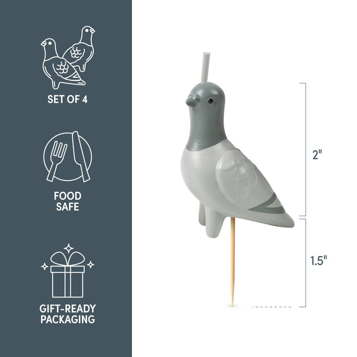 FLOCK PARTY Pigeon Candles