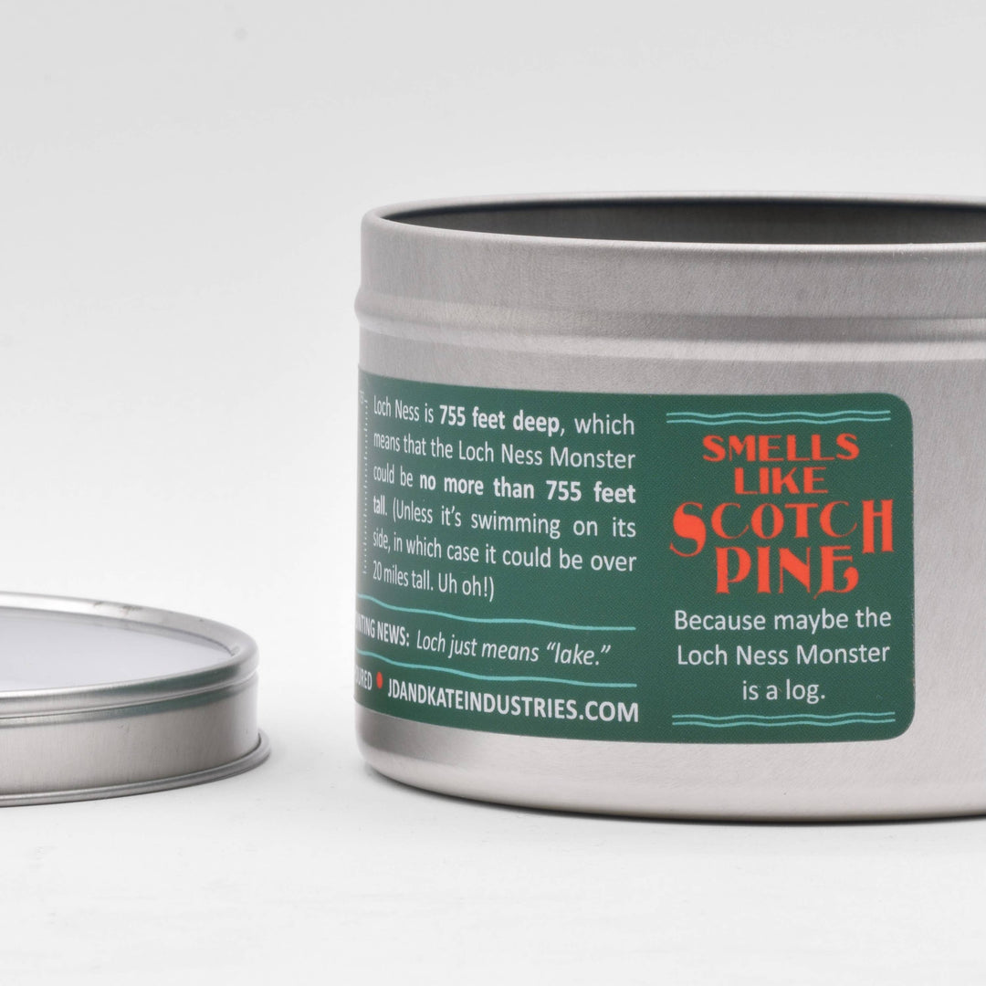 Loch Ness Monster Scented Candle
