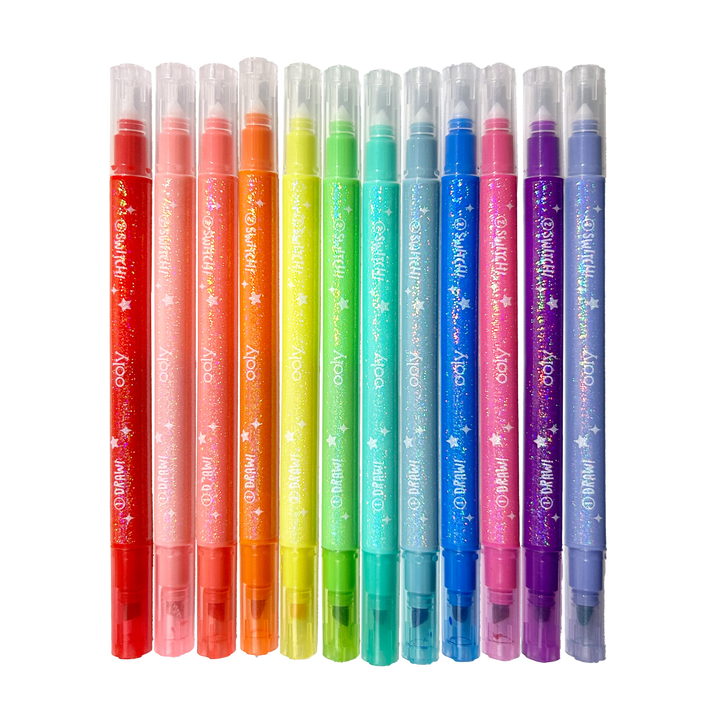 Switch-eroo!: Sparkle Glittery Color-Changing Markers