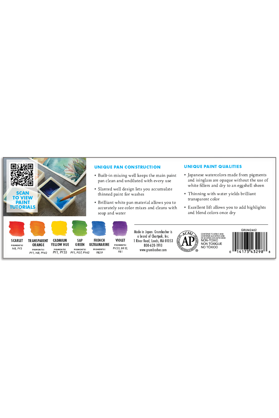 Grumbacher Japanese Watercolor Sets