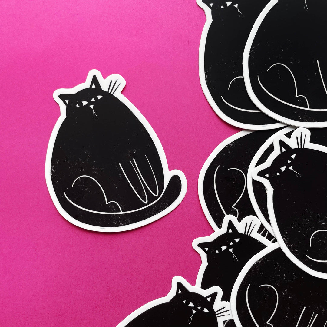 Chonky Cat Sticker