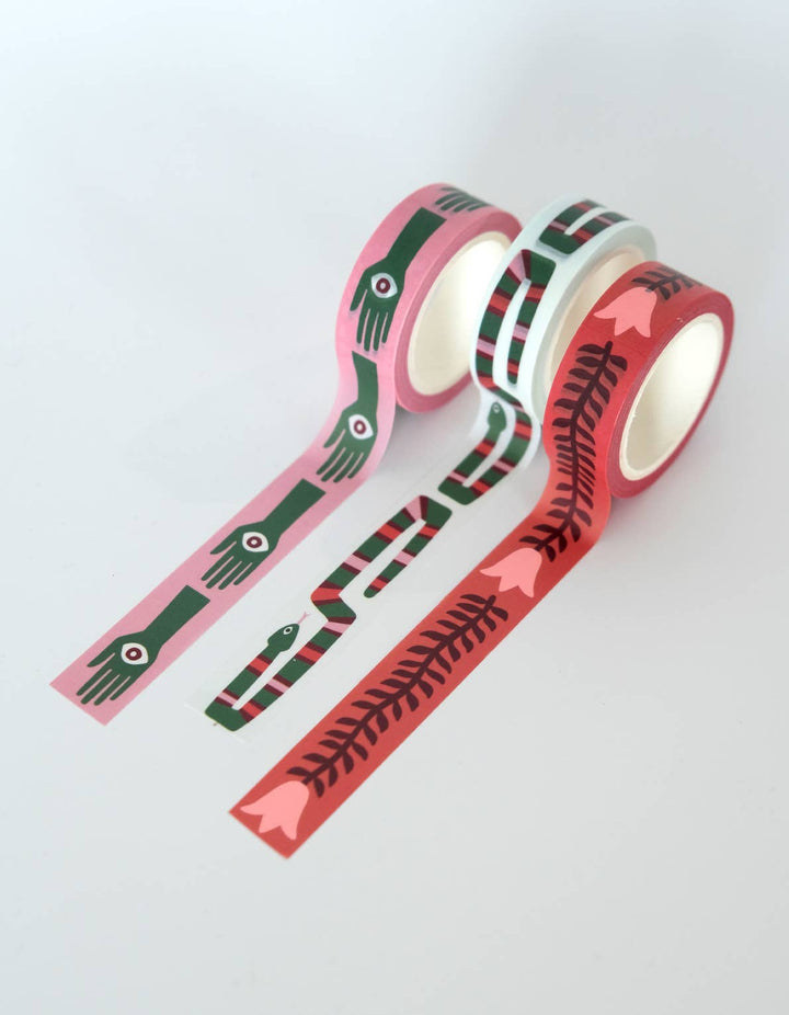 Washi Tape, Set of 3 | Folk Art Prints