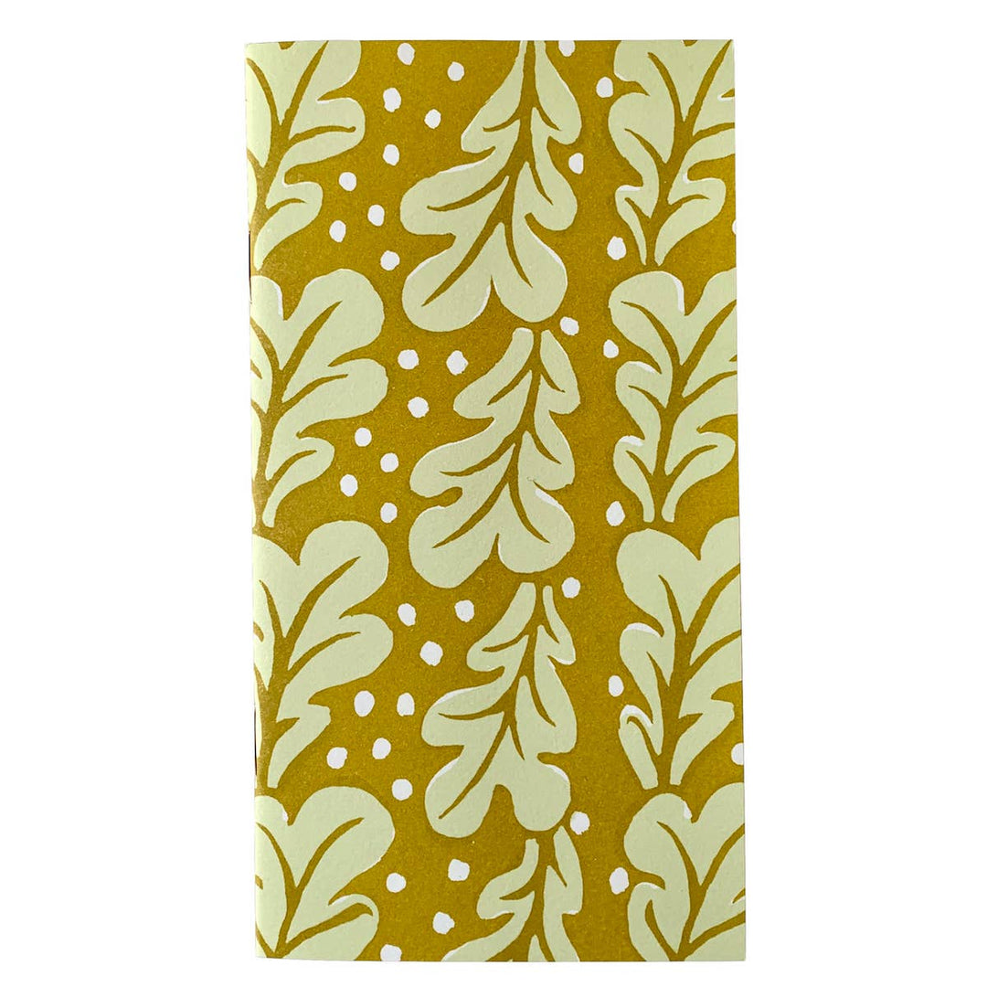 Very Slim List Book Quercus Sap Green