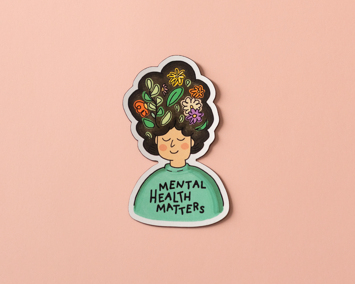 Mental Health Matters Vinyl Sticker