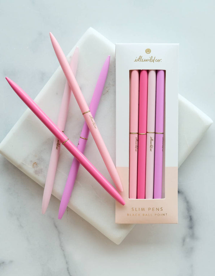 Slim Pen Set of Four | Spectrum Pretty in Pinks