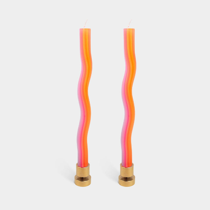 Wiggle Candles - Orange (2 Pack)